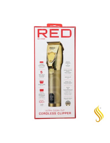 Red Kiss Ultra Cleancut Cordless Clipper Maquina De Corte